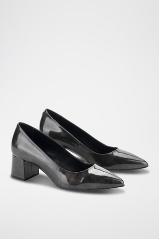 Lakleren Pumps Teresa - Grijs
