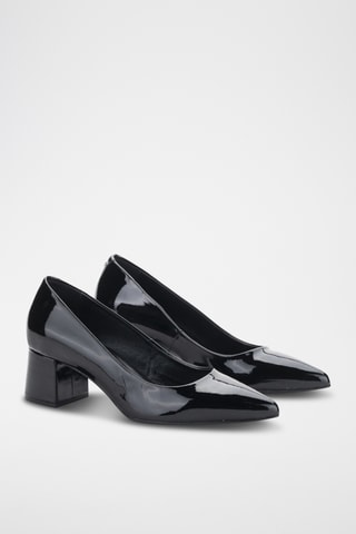 Lakleren Pumps Teresa - Zwart