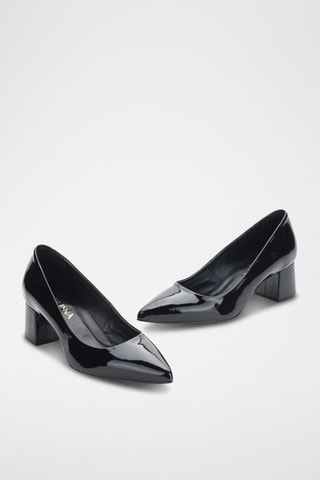 Lakleren Pumps Teresa - Zwart