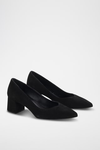 Nubuck Pumps Piso Maite - Zwart