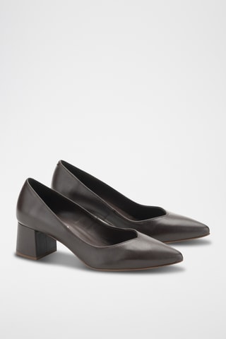 Leren Pumps Teresa - Bruin