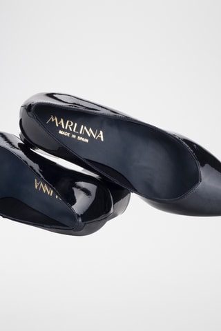 Lakleren Pumps Teresa - Marineblauw
