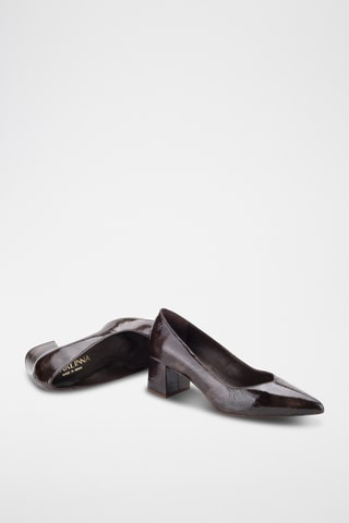 Lakleren Pumps Teresa - Bruin
