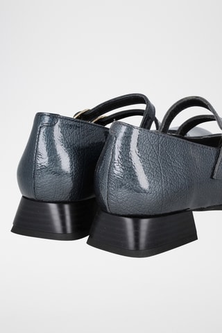 Lakleren Mary Janes Briana - Marineblauw