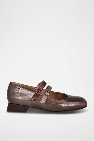 Lakleren Mary Janes Briana - Bruin