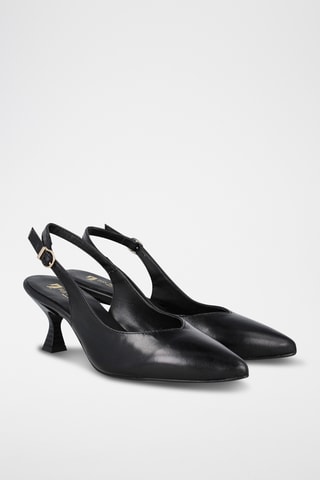 Leren Pumps Jimena - Zwart
