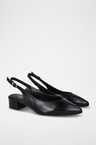 Leren Pumps Doroty - Zwart