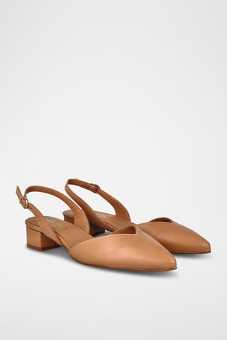 Leren Pumps Doroty - Camel