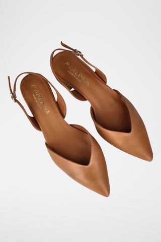 Leren Pumps Doroty - Camel