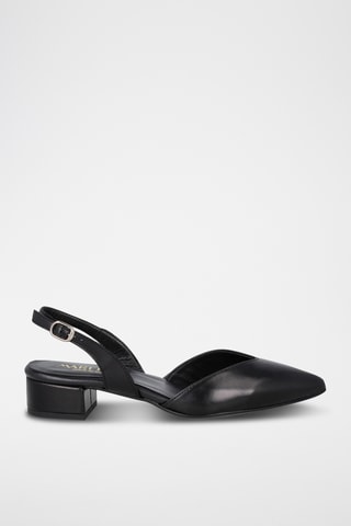 Leren Pumps Doroty - Zwart