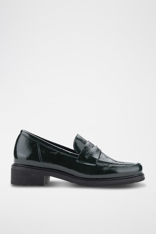 Leren Mocassins Aldea - Zwart