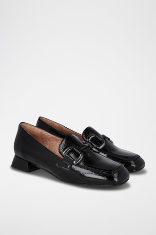 Leren Mocassins Briana - Zwart