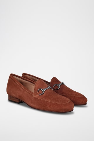 Nubuck Mocassins Castellar - Camel
