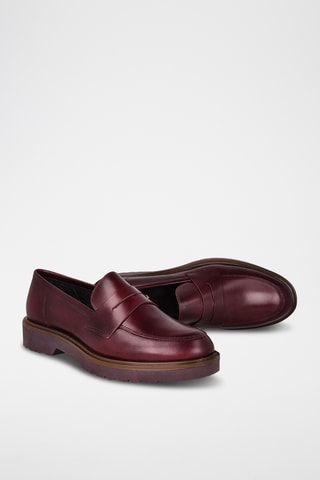 Leren Mocassins Cardiff - Bruin