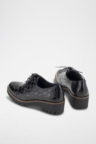 Leren Derby's Corvo - Zwart