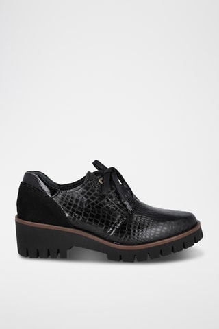 Leren Derby's Corvo - Zwart