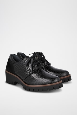 Leren Derby's Corvo - Zwart