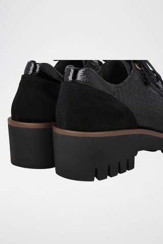Leren Derby's Corvo - Zwart