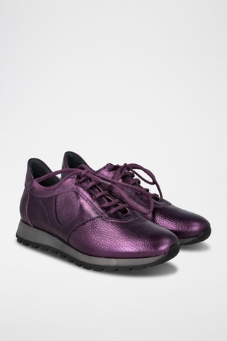 Leren Sneakers Ventura - Paars