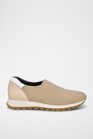 Platform Slip-ons Ventura - Beige