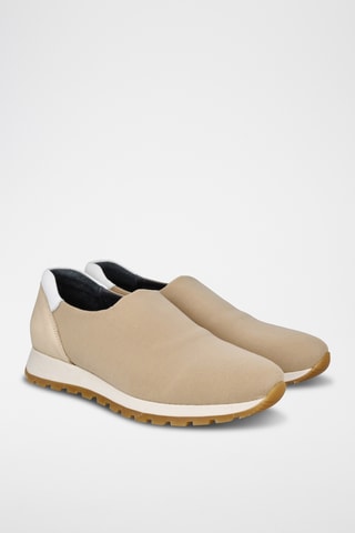 Platform Slip-ons Ventura - Beige