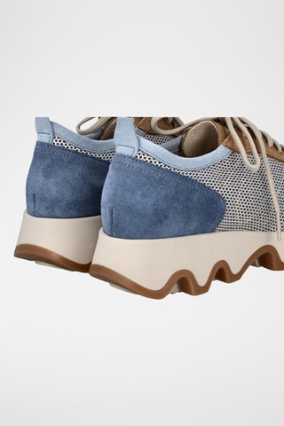 Nubuck Platform Sneakers Ola - Beige