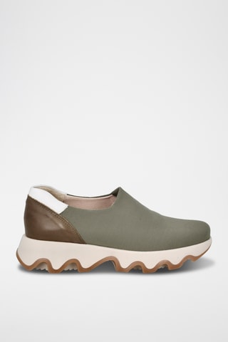 Platform Slip-ons Ola - Kaki