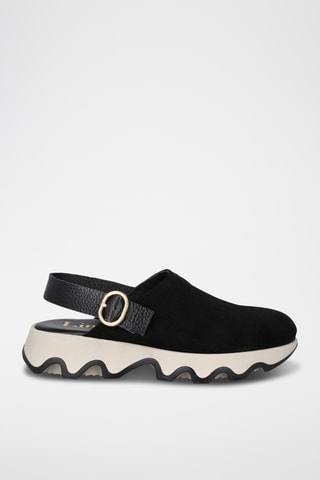 Leren Clogs Td Ola Beig - Zwart