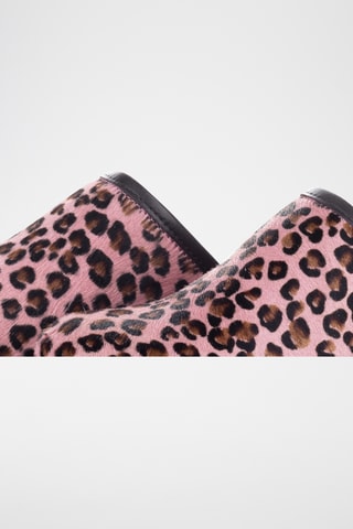 Leren Platform Clogs Garda - Poederroze