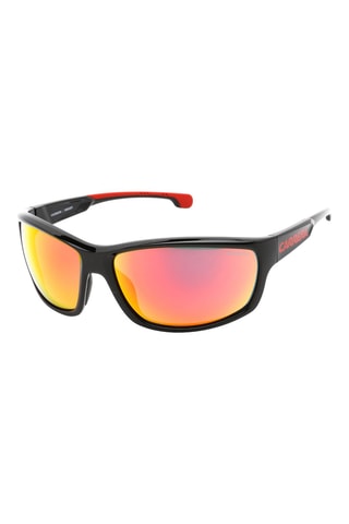 Lunettes de soleil homme - Verres effet miroir - Catégorie 3 - Carrera