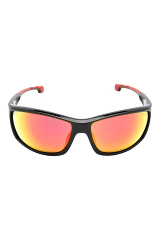 Lunettes de soleil homme - Verres effet miroir - Catégorie 3 - Carrera
