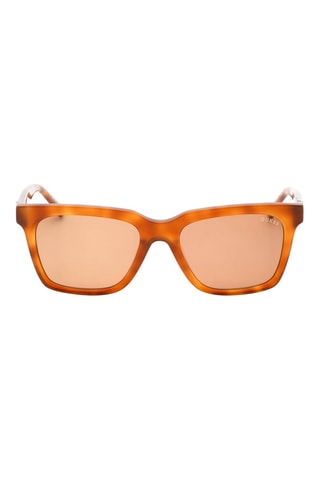 Lunettes de soleil femme - Catégorie 3 - Miel et marron - Guess