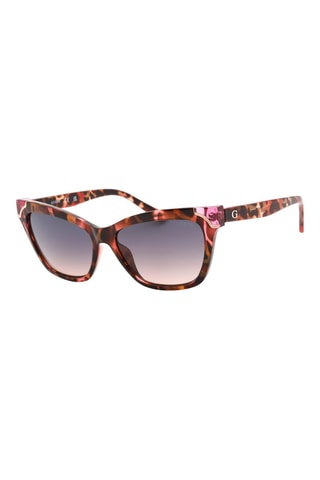 Lunettes de soleil femme - Catégorie 3 - Marron et miel - Guess