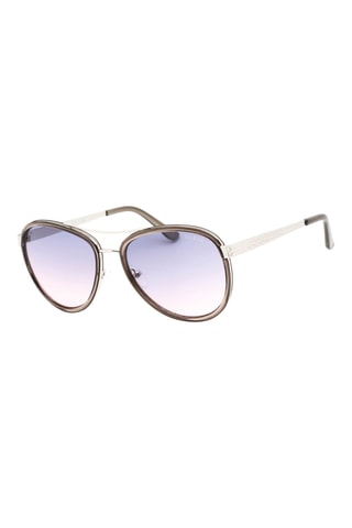 Lunettes de soleil femme - Catégorie 3 - Gris et argenté - Guess