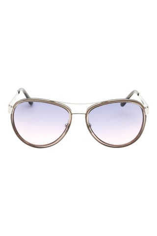 Lunettes de soleil femme - Catégorie 3 - Gris et argenté - Guess