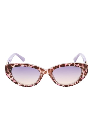 Lunettes de soleil femme - Catégorie 3 - Marron et mauve - Guess