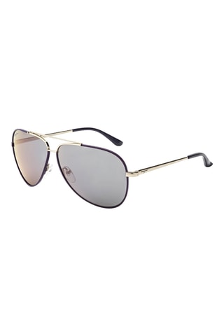 Lunettes de soleil femme - Catégorie 3  - Doré et violet - Salvatore Ferragamo