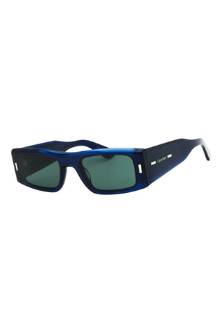 Lunettes de soleil femme - Catégorie 3 - Bleu et noir - Calvin Klein