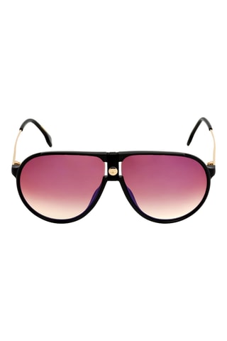 Lunettes de soleil polarisées homme - Verres effet miroir - Catégorie 3 - Carrera