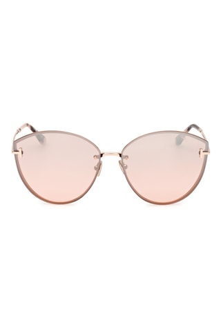 Lunettes de soleil femme - Verres effet miroir - Catégorie 3 - Tom Ford