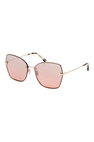 Lunettes de soleil femme - Verres effet miroir - Catégorie 3 - Tom Ford