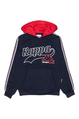 Set Sweater met Capuchon en Joggingbroek- Donkerblauw en Rood
