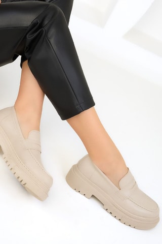 Mocassins - Bege
