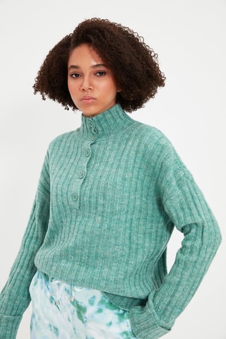 Camisola Turquesa mesclado