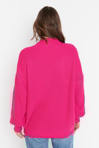 Camisola oversize Fúcsia