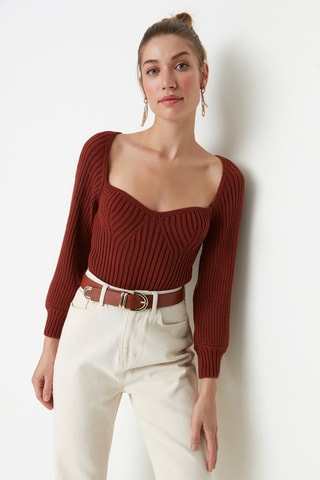 Camisola Castanho