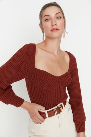 Camisola Castanho