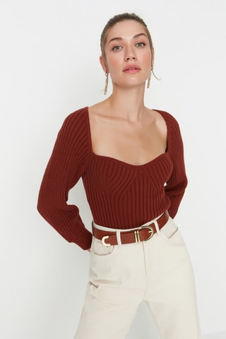 Camisola Castanho