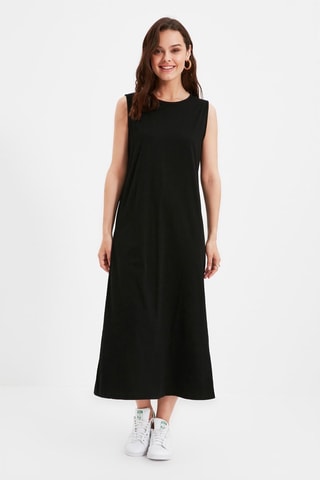 2 vestidos compridos - Azul-marinho