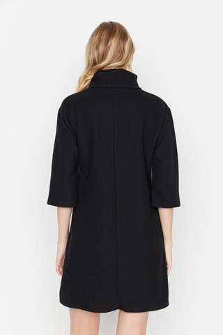 Vestido-camisola Preto